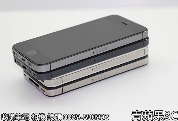青蘋果 iphone5S外觀比較 - 5